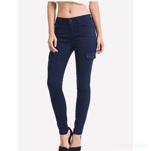 Navy Blue Cargo Pants